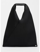 MM6 MAISON MARGIELA Geanta din material textil cu maner si capse - Negru