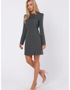 MOE Rochie cu cusaturi modelate