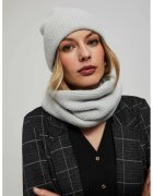 MOODO Fular gri - neted cu fir metalic - ONE SIZE