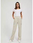 MOODO Pantaloni cargo cu picioare drepte bej - Bej