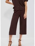 MOODO Pantaloni dama - Poliester/In - Maro - Maro