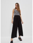 MOODO Pantaloni dama - Poliester - Negru - Negru