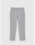 MOODO Pantaloni gri cu pliuri - Gri