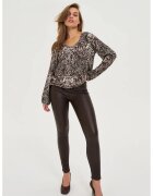 MOODO Pantaloni maro ceruti - Maro