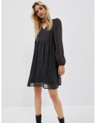 MOODO Rochie imprimeu negru - 69845 - Negru