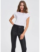 MOODO Tricou din bumbac alb - Alb