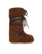 Moon Boot Cizme lungi copii - textil - maro