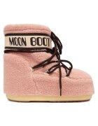 Moon Boot Ghete dama J001 - roz - textil - fleece