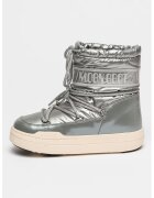 Moon Boot Ghete de iarna cu logo - Argintiu