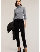 Motivi Pantaloni uni cu croiala conica - Negru