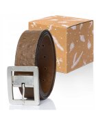 Mustang Curea Din Piele 100% Piele Naturala - Maro - Maro