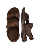 Mustang Sandale barbati 4968-801 - piele naturala - maro -