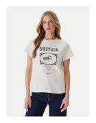 Mustang Tricou dama - Ecru
