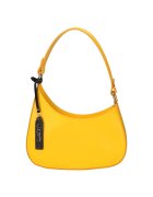 My Best Bags Geanta de piele cu bareta de umar - Galben