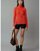 MyFashion Pulover dama - mulat - rosu - tricot - One Size