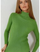 MyFashion Pulover dama - mulat - texturat - verde - tricot - One Size