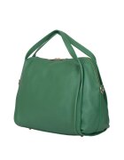 myOwn Geanta dama din piele naturala Evelyn - Verde