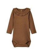 Name it Body fete - Bumbac/Modal - Maro