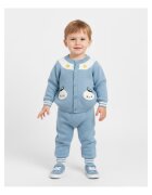 Nannie Compleu Tricotat Albastru Baieti Donald