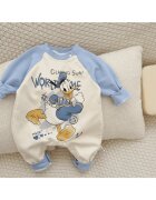 Nannie Salopeta albastra - pentru baieti - cu Donald - - Albastru