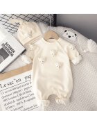 Nannie Salopeta Crem G.Copii Cute Bear