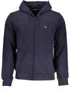 Napapijri Bluza barbati - 100% Bumbac - Albastru - NP0A4HHVBALISFZHSUM - Albastru