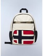 Napapijri Rucsac cu buzunare multiple Nadir - Rosu/Alb fildes