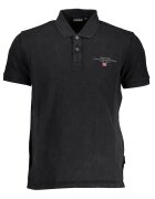 Napapijri Tricou barbati - 100% Bumbac - Negru - NP0A4GDL-ELBAS-SS-4 - Negru