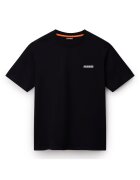 Napapijri Tricou cu decolteu la baza gatului si model uni - Negru