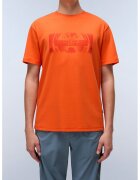 Napapijri Tricou regular-fit cu imprimeu logo - Portocaliu mandarina