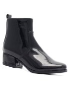 Nelli Blu Botine fete - sintetic - negru -