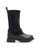 Nelli Blu Cizme copii - 8085 - Sintetic - Negru