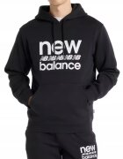 New Balance Hanorac cu logo si buzunar kangaroo