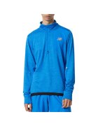 New Balance Hanorac tehnic de alergare cu logo si fermoar -