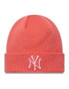 New Era Caciula cu broderie logo - Roz somon