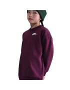 Nike Bluza G NSW CLUB FLC OVRSZD CREW LBR-FD2923-610