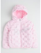 Nike Geaca cu vatelina si gluga - Roz pastel