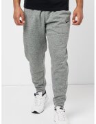 Nike Pantaloni conici cu logo - pentru fitness - Gri melange