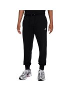 Nike Pantaloni de trening din amestec de bumbac cu logo - Negru