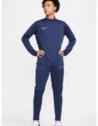 Nike Pantaloni slim-fit cu logo - pentru fotbal - Alb/Albastru inchis