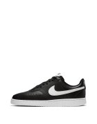 Nike Pantofi sport Court Vision Low cu garnituri din piele - Negru stins