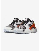 Nike Pantofi sport cu model Huarache - Alb/Negru/Portocaliu