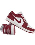 Nike Pantofi sport dama 553558 - Alb/Rosu - Piele naturala/Sintetic