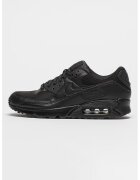 Nike Pantofi sport din piele ecologica cu garnituri din material textil Air Max 90 - Negru