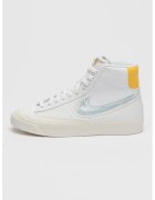 Nike Pantofi sport inalti din piele ecologica Blazer Mid '77 - Alb/Galben