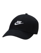 Nike Sapca ajustabila unisex cu logo brodat Fly - Negru/Alb optic