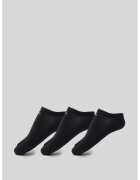Nike Set de sosete unisex foarte scurte - pentru alergare Dri-Fit - 3 perechi - Negru