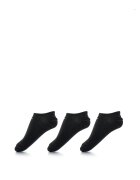 Nike Sosete foarte scurte - unisex - pentru fitness Value - 3 perechi - Negru