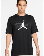 Nike Tricou cu decolteu la baza gatului pentru baschet - Alb/Negru
