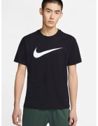 Nike Tricou cu imprimeu logo Sportswear Swoosh - Negru